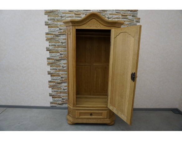 SZAFA Z LITEGO DĘBU 1 DRZWIOWA SZER. 100 CM