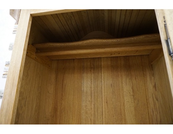 SZAFA Z LITEGO DĘBU 1 DRZWIOWA SZER. 100 CM