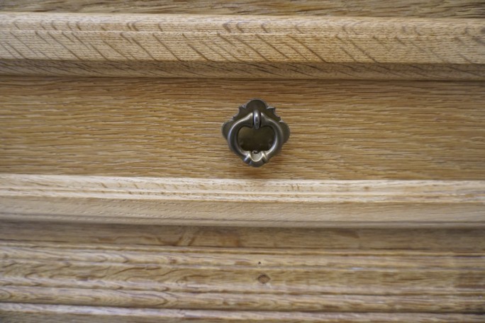 SZAFA Z LITEGO DĘBU 1 DRZWIOWA SZER. 100 CM