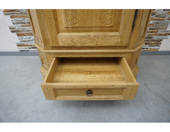 SZAFA Z LITEGO DĘBU 1 DRZWIOWA SZER. 100 CM