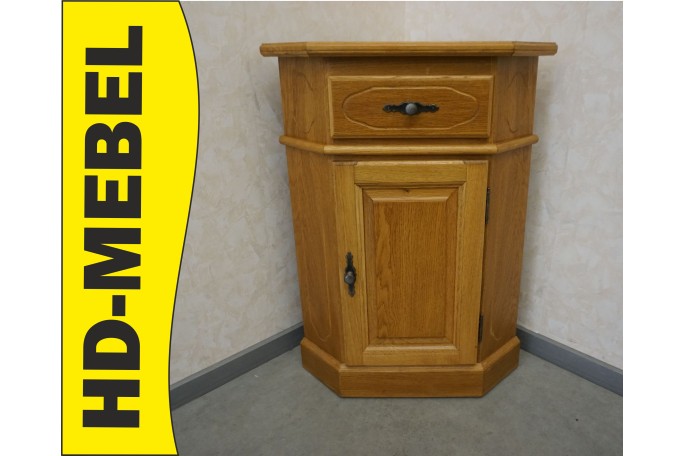 KOMODA DĘBOWA NAROŻNA JASNA 44/44 CM