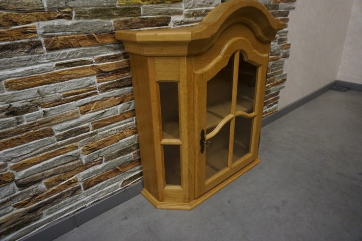 WITRYNKA DĘBOWA WISZĄCA JASNA SZER. 73 CM