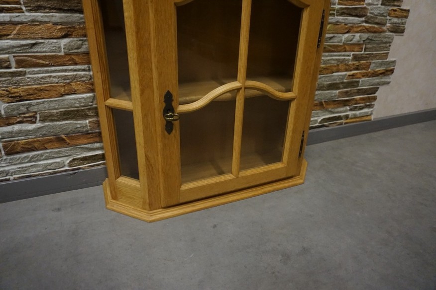 WITRYNKA DĘBOWA WISZĄCA JASNA SZER. 73 CM