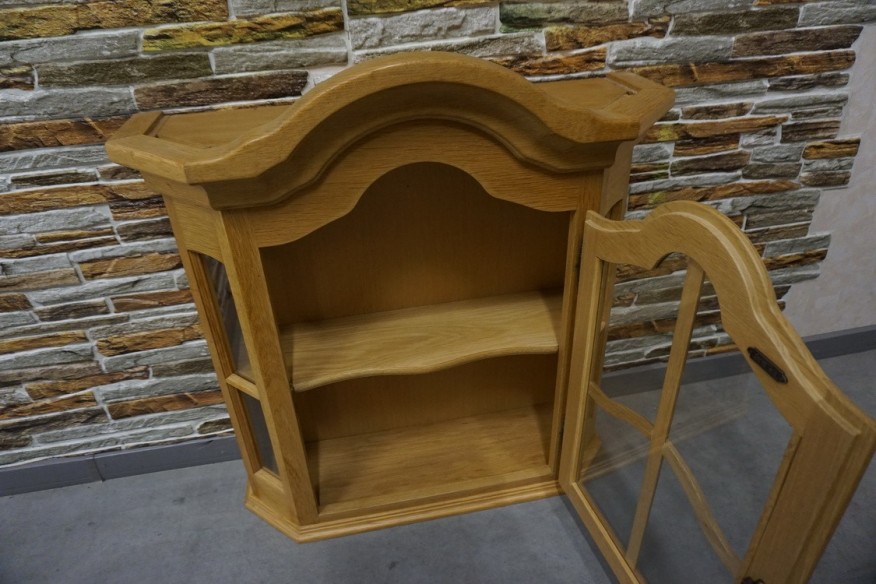 WITRYNKA DĘBOWA WISZĄCA JASNA SZER. 73 CM