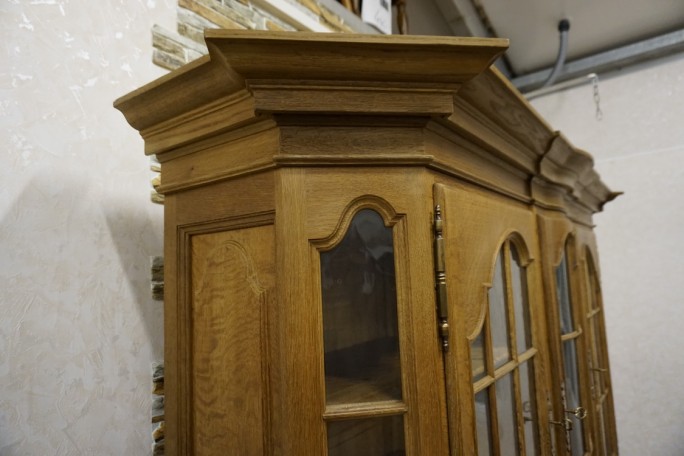 WITRYNA Z KOMODA LITY DĄB 5 DRZWIOWA SZER. 205 CM