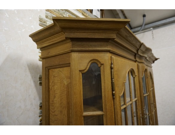 WITRYNA Z KOMODA LITY DĄB 5 DRZWIOWA SZER. 205 CM