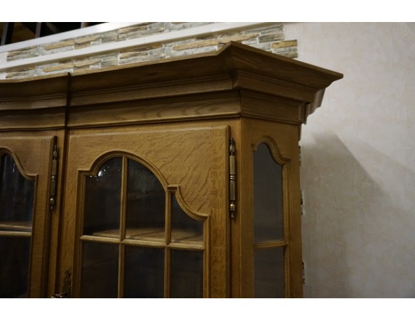 WITRYNA Z KOMODA LITY DĄB 5 DRZWIOWA SZER. 205 CM