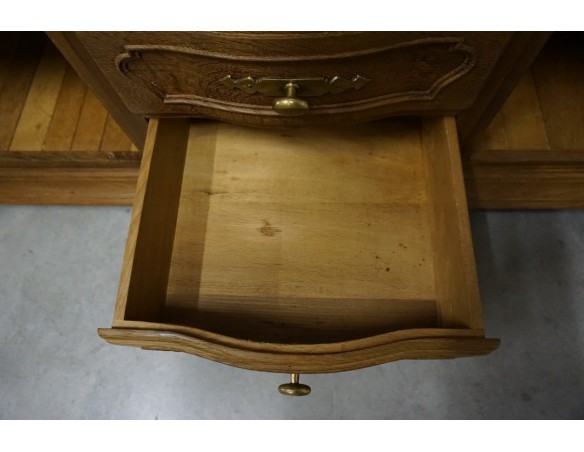 WITRYNA Z KOMODA LITY DĄB 5 DRZWIOWA SZER. 205 CM