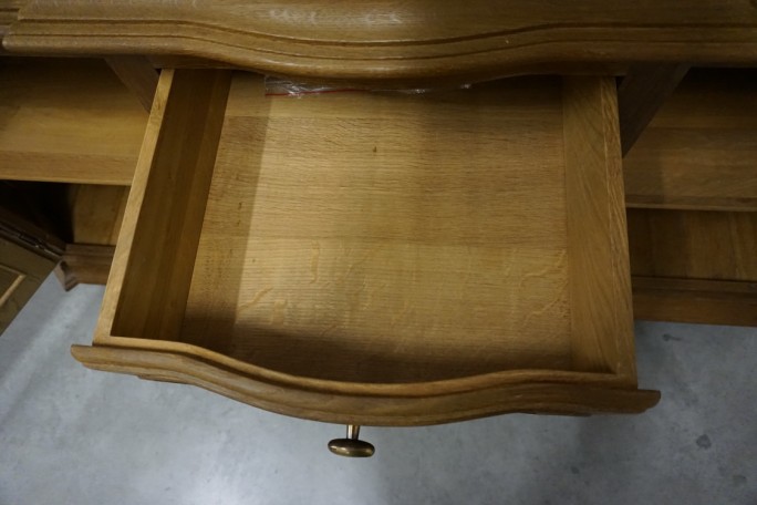 WITRYNA Z KOMODA LITY DĄB 5 DRZWIOWA SZER. 205 CM