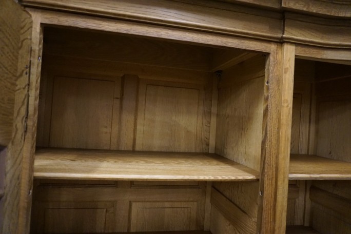 WITRYNA Z KOMODA LITY DĄB 5 DRZWIOWA SZER. 205 CM