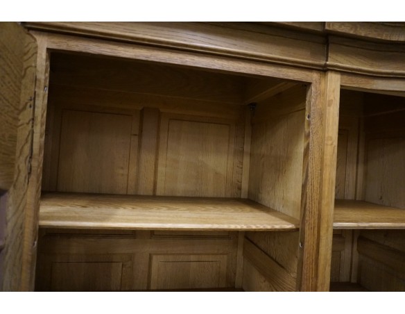 WITRYNA Z KOMODA LITY DĄB 5 DRZWIOWA SZER. 205 CM