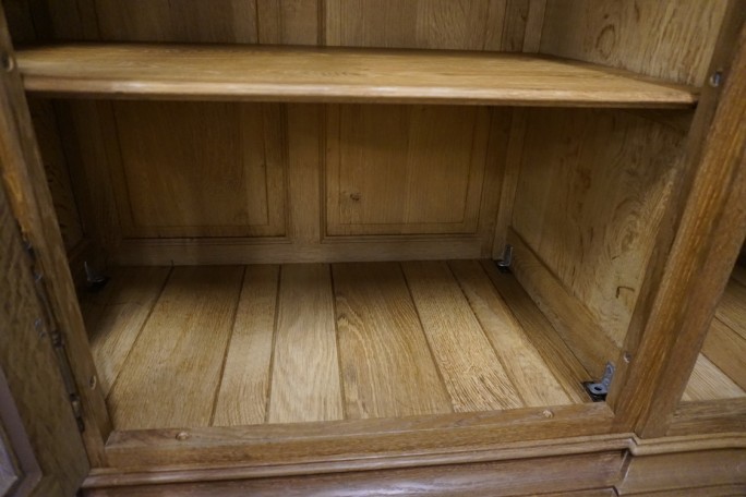 WITRYNA Z KOMODA LITY DĄB 5 DRZWIOWA SZER. 205 CM