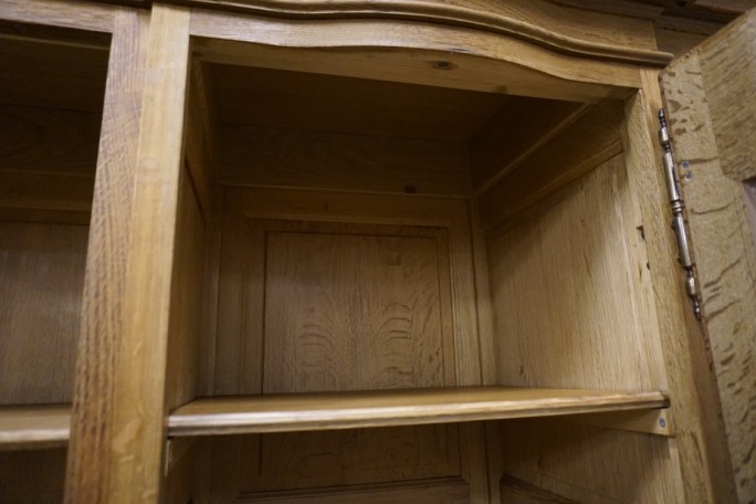 WITRYNA Z KOMODA LITY DĄB 5 DRZWIOWA SZER. 205 CM