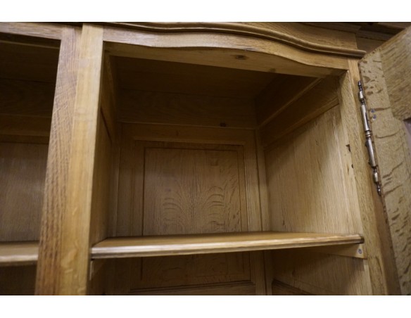 WITRYNA Z KOMODA LITY DĄB 5 DRZWIOWA SZER. 205 CM