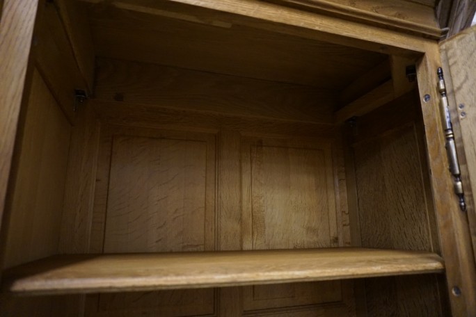 WITRYNA Z KOMODA LITY DĄB 5 DRZWIOWA SZER. 205 CM