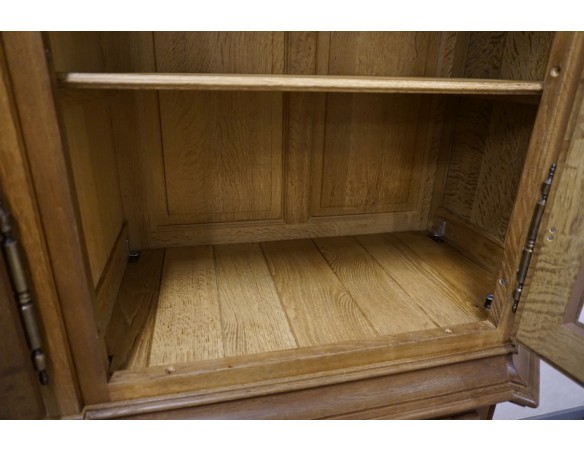 WITRYNA Z KOMODA LITY DĄB 5 DRZWIOWA SZER. 205 CM