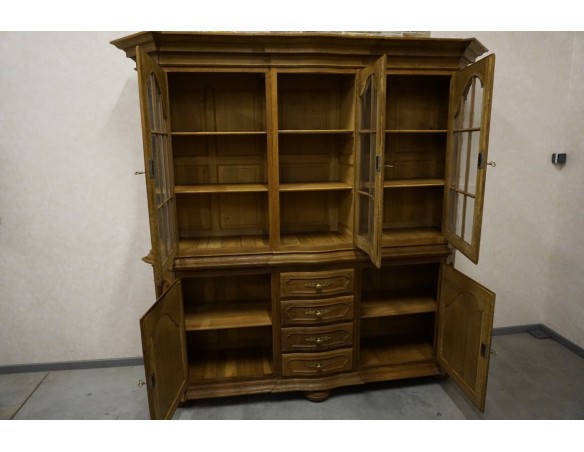 WITRYNA Z KOMODA LITY DĄB 5 DRZWIOWA SZER. 205 CM