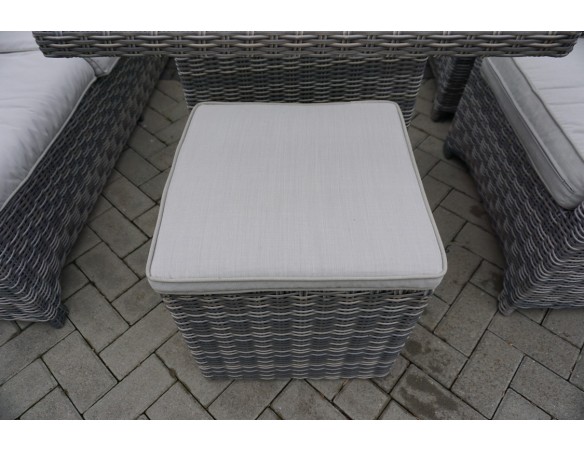 ZESTAW Z TECHNORATTANU STÓŁ + SOFA 3 OSOBOWA + 2 FOTELE