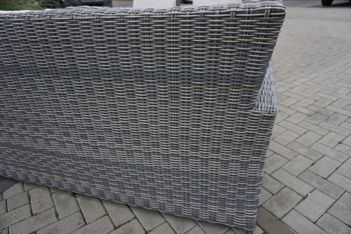 ZESTAW Z TECHNORATTANU STÓŁ + SOFA 3 OSOBOWA +...