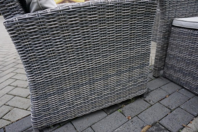 ZESTAW Z TECHNORATTANU STÓŁ + SOFA 3 OSOBOWA +...