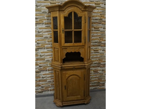 WITRYNA WĄSKA PŁASKA LITY DĄB SZER. 85 CM