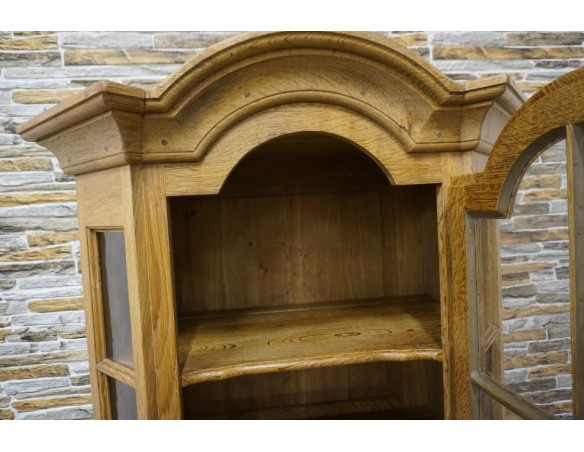 WITRYNA WĄSKA PŁASKA LITY DĄB SZER. 85 CM