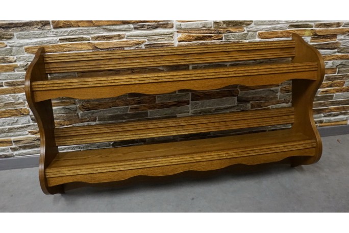 PÓŁKA DĘBOWA WISZĄCA SZER. 104 CM