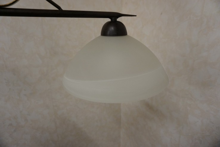 LAMPA SUFITOWA WISZĄCA ŻYRANDOL 3 KLOSZE...