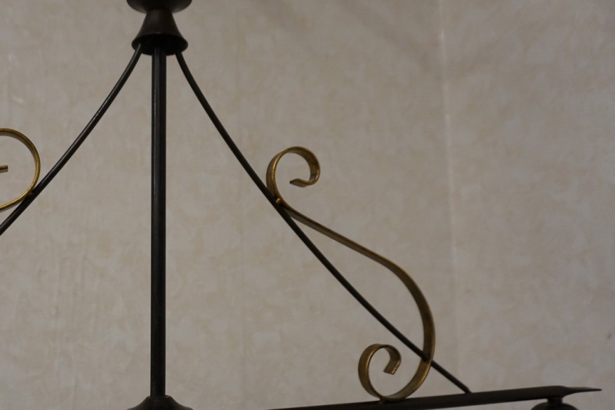 LAMPA SUFITOWA WISZĄCA ŻYRANDOL 3 KLOSZE IDEALNA NAD STÓŁ
