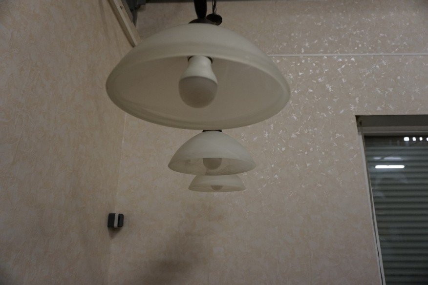 LAMPA SUFITOWA WISZĄCA ŻYRANDOL 3 KLOSZE IDEALNA NAD STÓŁ