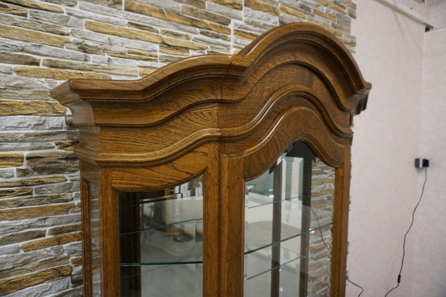 WITRYNA PŁASKA PRZESZKLONA Z LUSTRAMI PODŚWIETLANA SZER. 120 CM
