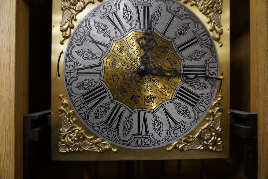 ZEGAR DĘBOWY STOJĄCY TEMPUS