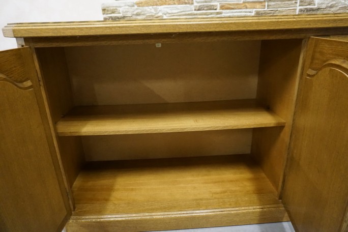 KOMODA DĘBOWA 3 DRZWIOWA 5 SZUFLAD SZER. 197 CM