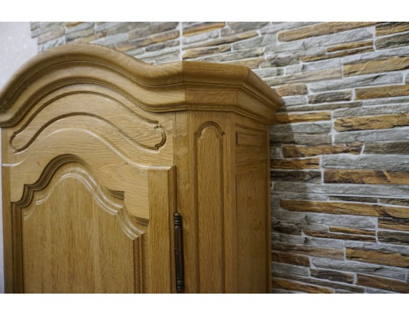 SZAFA DĘBOWA LITY DĄB NATURALNA  SZER. 85 CM