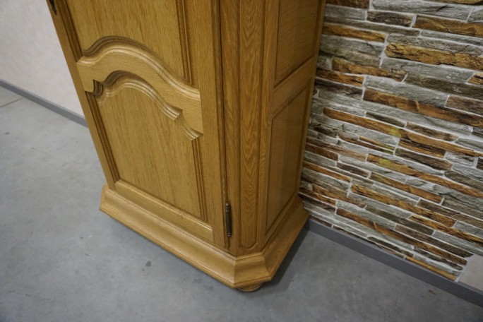 SZAFA DĘBOWA LITY DĄB NATURALNA  SZER. 85 CM