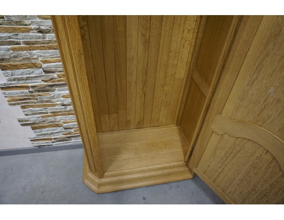 SZAFA DĘBOWA LITY DĄB NATURALNA  SZER. 85 CM