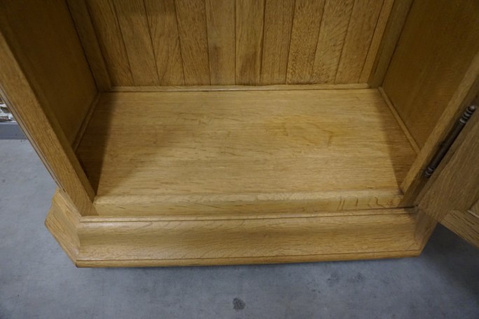 SZAFA DĘBOWA LITY DĄB NATURALNA  SZER. 85 CM