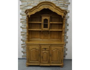 WITRYNA KREDENS DĘBOWY LITY DĄB WYJĄTKOWY SZER. 138 CM 2