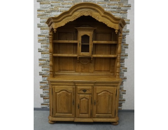 WITRYNA KREDENS DĘBOWY LITY DĄB WYJĄTKOWY SZER. 138 CM