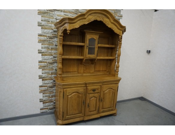 WITRYNA KREDENS DĘBOWY LITY DĄB WYJĄTKOWY SZER. 138 CM