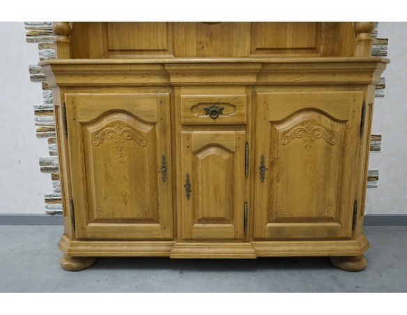 WITRYNA KREDENS DĘBOWY LITY DĄB WYJĄTKOWY SZER. 138 CM