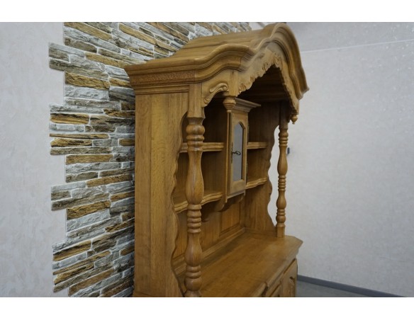 WITRYNA KREDENS DĘBOWY LITY DĄB WYJĄTKOWY SZER. 138 CM