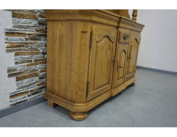 WITRYNA KREDENS DĘBOWY LITY DĄB WYJĄTKOWY SZER. 138 CM