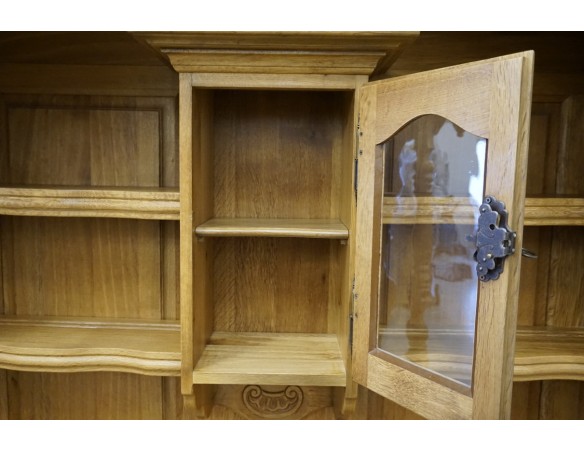 WITRYNA KREDENS DĘBOWY LITY DĄB WYJĄTKOWY SZER. 138 CM