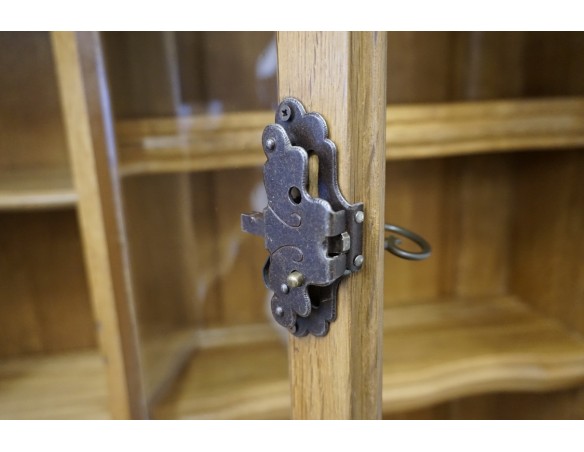 WITRYNA KREDENS DĘBOWY LITY DĄB WYJĄTKOWY SZER. 138 CM