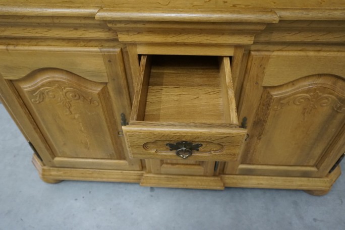 WITRYNA KREDENS DĘBOWY LITY DĄB WYJĄTKOWY SZER....