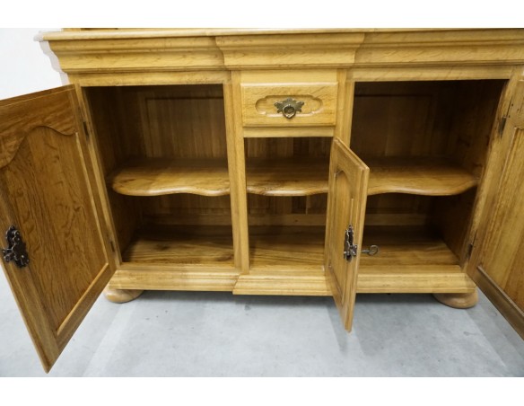 WITRYNA KREDENS DĘBOWY LITY DĄB WYJĄTKOWY SZER. 138 CM