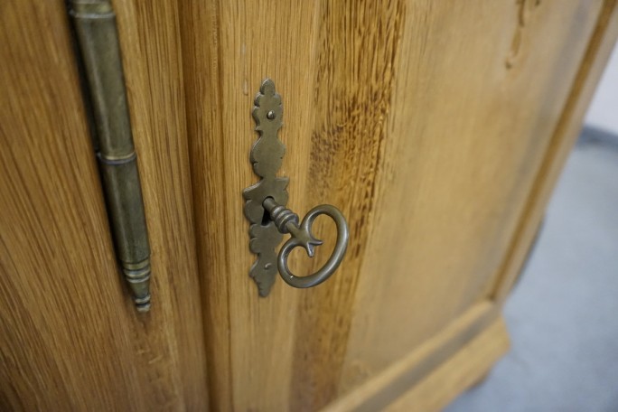 WITRYNA KREDENS DĘBOWY LITY DĄB WYJĄTKOWY SZER....