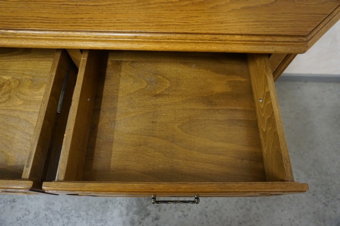 KOMODA DĘBOWA 3 DRZWIOWA SZER. 170 CM