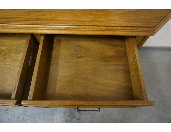 KOMODA DĘBOWA 3 DRZWIOWA SZER. 170 CM